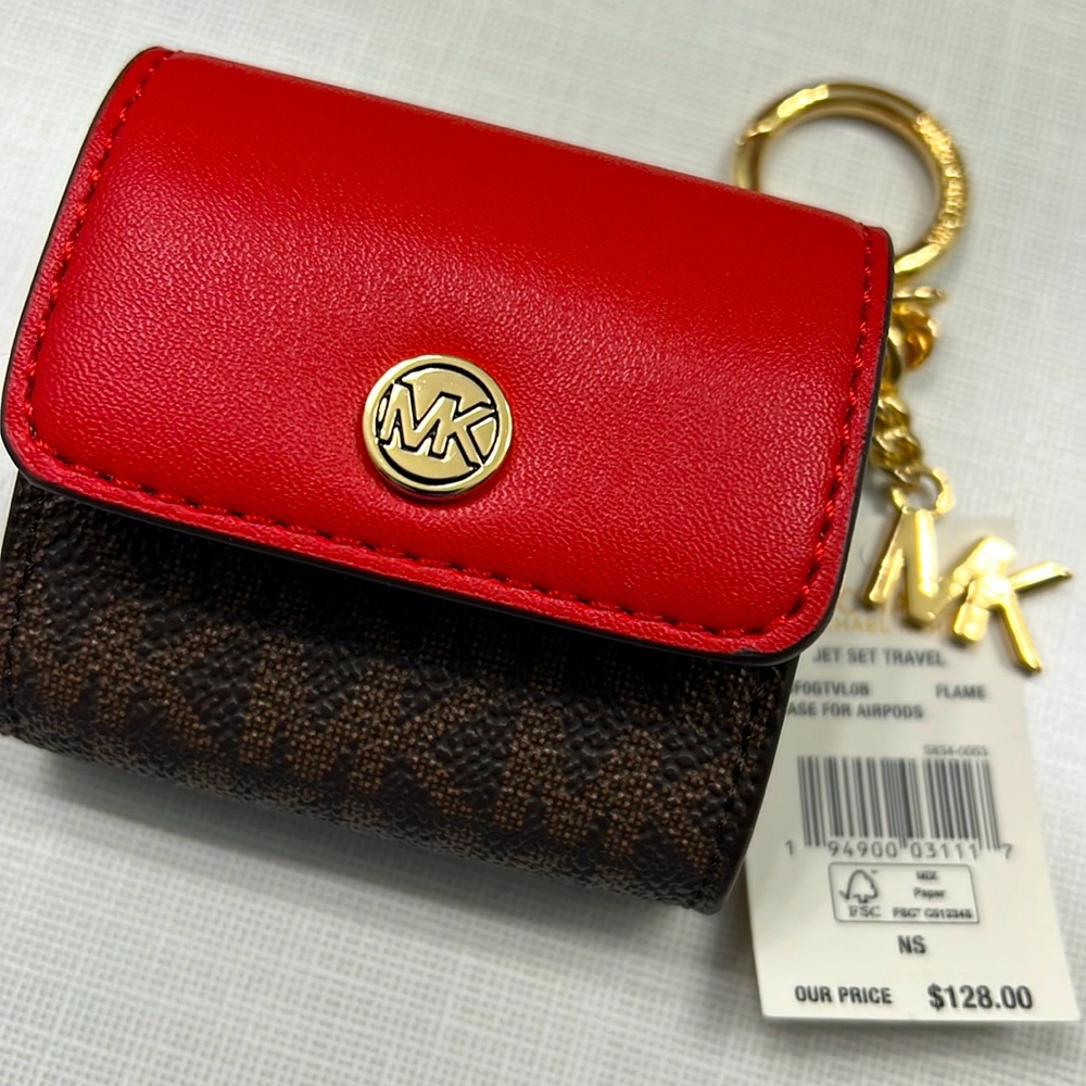 NWT - Michael Kors Mini Jet Set Travel Keychain Charm